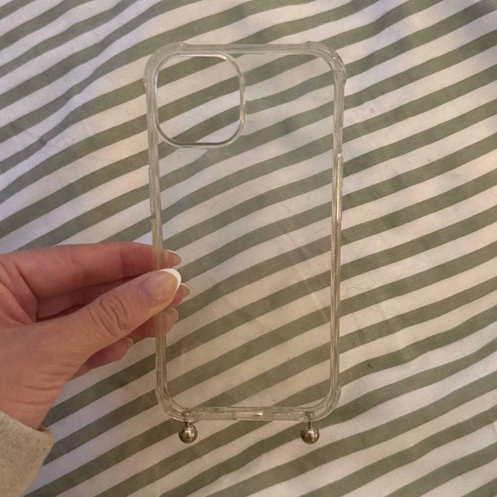 ossa New York clear iPhone 14 case